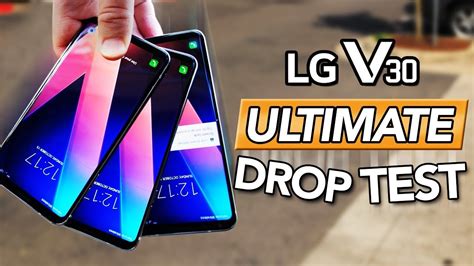 lg ultimate 2 drop test|LG V30 ULTIMATE Durability Drop Test VS iPhone 8, Note 8!.